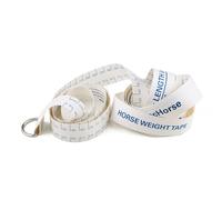 Multiple Purpose Cattle Measuring Tape 2.5M Glassfiber Reinforced PVC Ribbon Features Horse Body Weight Conversion Table for Accurate Animal Health Observing Competition Horse Measuring Equipment