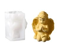Multiple Purpose Cherubim Sculpture Elastomer Cast for Chocolate Soap Flame Making Flexible Silicone Craft Molds