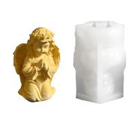 Multiple Purpose Cherubim Sculpture Elastomer Cast for Chocolate Soap Flame Making Flexible Silicone Craft Molds