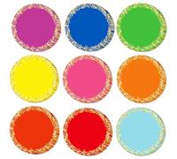 Multiple Purpose Folkdance Point Paper Designs 108 Piece Set for Notice Displays School Incidents and Educational Conditions Colorful Point Clippings