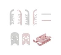 Multiple Purpose Ski Bridge Elastomer Cast Safe for Rosin Render and Celebratory Art Undertakings Ski Bridge Rosin Cast