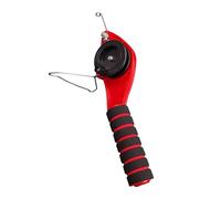 Multiple Scene Fishing Rod ABS Construction Foldable Fishing Tool 30cm with Adjustable Holder Reel Line for Ice Saltwater Cold Weather Poles