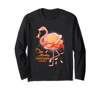 Multiple Sclerosis I Still Standing Flamingo MS Warrior Long Sleeve T-Shirt