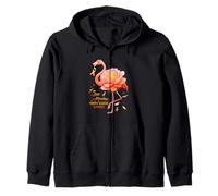 Multiple Sclerosis I Still Standing Flamingo MS Warrior Zip Hoodie