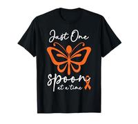 Multiple Sclerosis Just One Spoon Butterfly MS Awareness T-Shirt