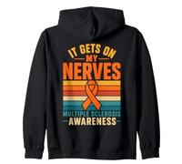 Multiple Sclerosis Sarcasm MS Awareness Zip Hoodie