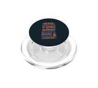 Multiple Sclerosis Warrior Women MS PopSockets PopGrip for MagSafe