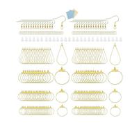 Multiple Shapes, 480 Divisions, Earring Backs, Iron Craft Factors, Including Teardrop Round Jewellery Divisions, Earring Backs, Jewellery Accessories, one size, As described