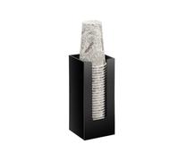 Multiple Size Cup Dispenser Acrylic Storage Holder Compact Design Access for Water Coolers Spaces Acrylic Cup Organizers