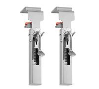 Multiple Size Drawer Holders Brackets Sturdy Stainless Steel Constructions for Enhances Stability Household Use Office Cabinet Organizers