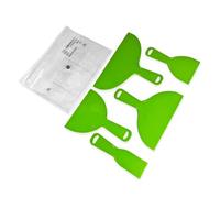 Multiple Size Plastic Putty Scraper Set 5 Piece Efficient Spack and Wallpaper Tasks Suitable for Home Improvement