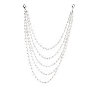 Multiple Strands Pearls Shoulder Jewelry Perfect for Hosts and Fashion Enthusiasts Sensitive Skin Friendly Jewelry