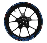 Multiple styles 17 Inch Reflective Sticker Motorcycle Wheel Rim Decal Stripe Tape For Yamaha YZF R7 YZFR7 2022 2023(Style 23)