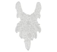 Multiple Styles Hand Stitched Collar Unique Flower Pattern Durability Collar for Fashion Projects Creative Sewing Project