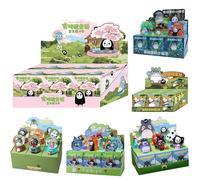 Multiple Styles Hayao Miyazaki Anime Fairy Tale Elves Scene Version Blind Box Figurine Furniture Student Gift Wholesale A035