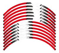 Multiple styles Motorcycle Rim SET Wheel Hub Decal Waterproof Reflective Sticker For Yamaha For Tracer 700 900 850 MT-07 MT-09(Style 4)