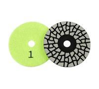 Multiple Surfaces 80mm 100mm Dry Diamantin Polishing Pads For Marble Tile Concrete Heavy Duty Grinding Polishing Sintered Stone Dry Sanding Pads