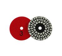Multiple Surfaces 80mm 100mm Dry Diamantin Polishing Pads For Marble Tile Concrete Heavy Duty Grinding Polishing Sintered Stone Dry Sanding Pads