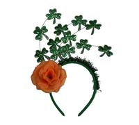 Multiple Type Patricks Day Headband Shamrock Hair Hoop Festival Headpiece Irish National Day Couple
