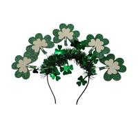 Multiple Type Patricks Day Headband Shamrock Hair Hoop Festival Headpiece Irish National Day Couple