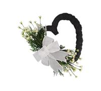 Multiple Use Floral Heart Wreath Materials for Year Round Celebration Simple Installation in Different Locations Safe Wreath