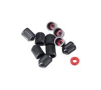 Multiple Vehicle Available Valves Caps Secure Seal Washers Rustproof Construction Easy Twist On Installation Tire Valves Stem Caps