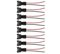 Multiple Vehicle OBD1 Fuels Injectors Plugs Heavy Duty 25A Current Capacity Wiring Clips Temperature Resistant Fuel Injectors Pigtail Connector