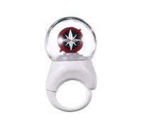 Multiple Vibranting Color LED Light Rings For Fan At Concerts And Event Offering Easy Portability And Comfort Wear Portable Cheer Rings