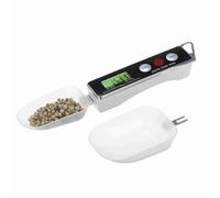 Multiple Weight Units Digital Spoon Scale 0.05g to 500g Detachable Electronic Measuring Spoon Scale with Tare Feature for Zero Reset (Black)