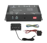 Multiplexer Control Box, 4 Channel Video Splitter 1080P AHD DC12V 24V Camera Video Screen Switch for RV Truck Bus Trailer