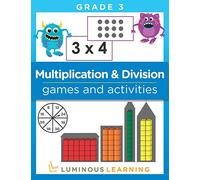Multiplication and Division Games and Activities - Grade 3: Math Activity Book