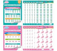 Multiplication and Division Workbook, Single Double & Triple Digit Math Worksheets for Grade 2-5, Multiplication &Division Practice Worksheets for Ages 7-11, 2 Pack for Daily Exercise, Total 112 Pages