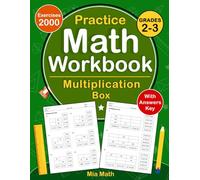 Multiplication Box Workbook For Grades 2-3 With Answers Key: Multiplication Box Math Practice Workbook For 2nd And 3rd Grade With More 2000 Exercises | Multiplication Box Worksheets For Grades 2-3