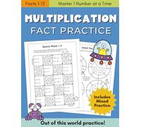 Multiplication Facts Practice Workbook: A Fun Multiplication Workbook with Mazes, Puzzles, and Activities for Facts 1-12