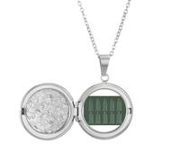 Multiplication Table Math Study Number Locket Necklace Hold Picture Jewelry Birthday Gift