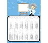 Multiplication Tables Workbook for Kids: Learn 1-12 Times Tables with Fun Charts and Practice Pages: Math Learning Notebook with 120 Wide Ruled Pages for School, Practice, and Homeschooling