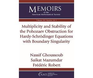Multiplicity and Stability of the Pohozaev Obstruction for Hardy-Schrodinger Equations with Boundary Singularity (Memoirs of the American Mathematical Society)