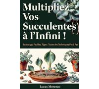 MULTIPLIEZ VOS SUCCULENTES A L'INFINI! Guide ILLUSTRÉ: Bouturage, Feuilles, Tiges. Toutes les Techniques pas à pas.