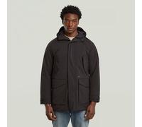 Multipocket Padded Parka - Black - Men XS