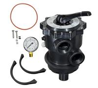 Multiport Control Valve Compatible with Hayward Pro Series Sand Filter S270T2 S310T2 S360T2, SP071620T Vari-Flo Top-Mount 2 Inch with Clamp