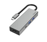 Hama 4-Port Usb-C 3.2 Gen1 Hub W/ Hdmi 2X Usb-A 1X Usb-C 1X Hdmi Aluminium