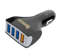 Multiport USB Car Charger - Quick Charge 4 Ports USB Car Charger, General Public Electronics for Family Travel Camp in Daily Travel