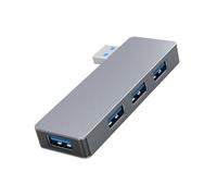 MultiPort USB3.0 Hubs Super Speed Adapters Plugs and Play for Computer Keyboards External Hard Drive USB Adapters