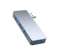MultiPort USB3.0 Hubs Super Speed Adapters Plugs and Play for Computer Keyboards External Hard Drive USB Adapters