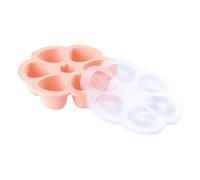 Multiportion Silicon Plate 6x150ml Pale Pink one size