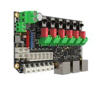 Multiports Signals Allocation Device Hexagonal Distro Fusions Board Advances Signals Regulation for MultiHead Printer Aluminum Splitter