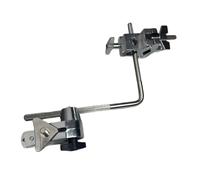 Multiposition Cowbell Clamp Stand Metal Construction for Drum Sets Space Efficient Design Easily Setup Functionality Stainless Steel Drum Expansion Bracket