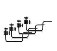 MultiPosition Steel Camera Screw Stand 360 Adjustable Mounting Systems for Outdoor Surveillances Outdoor Wildlife Camera Screw Holder