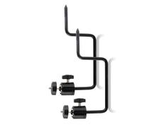 MultiPosition Steel Camera Screw Stand 360 Adjustable Mounting Systems for Outdoor Surveillances Steel Trail Camera Mounting Bracket