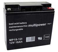Multipower 117380 MP18-12I VRLA Battery 12V 18Ah 181 x 167 x 76mm M5